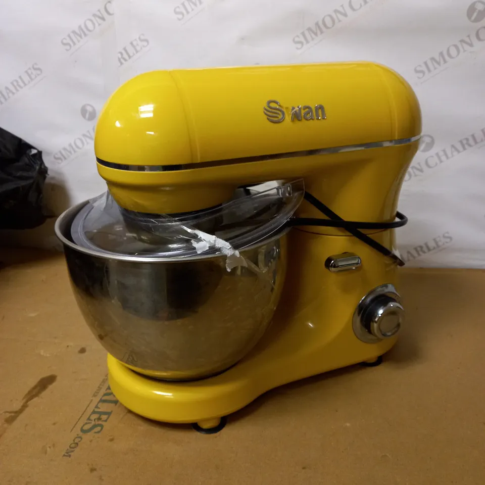 SWAN 800 W RETRO YELLOW STAND MIXER