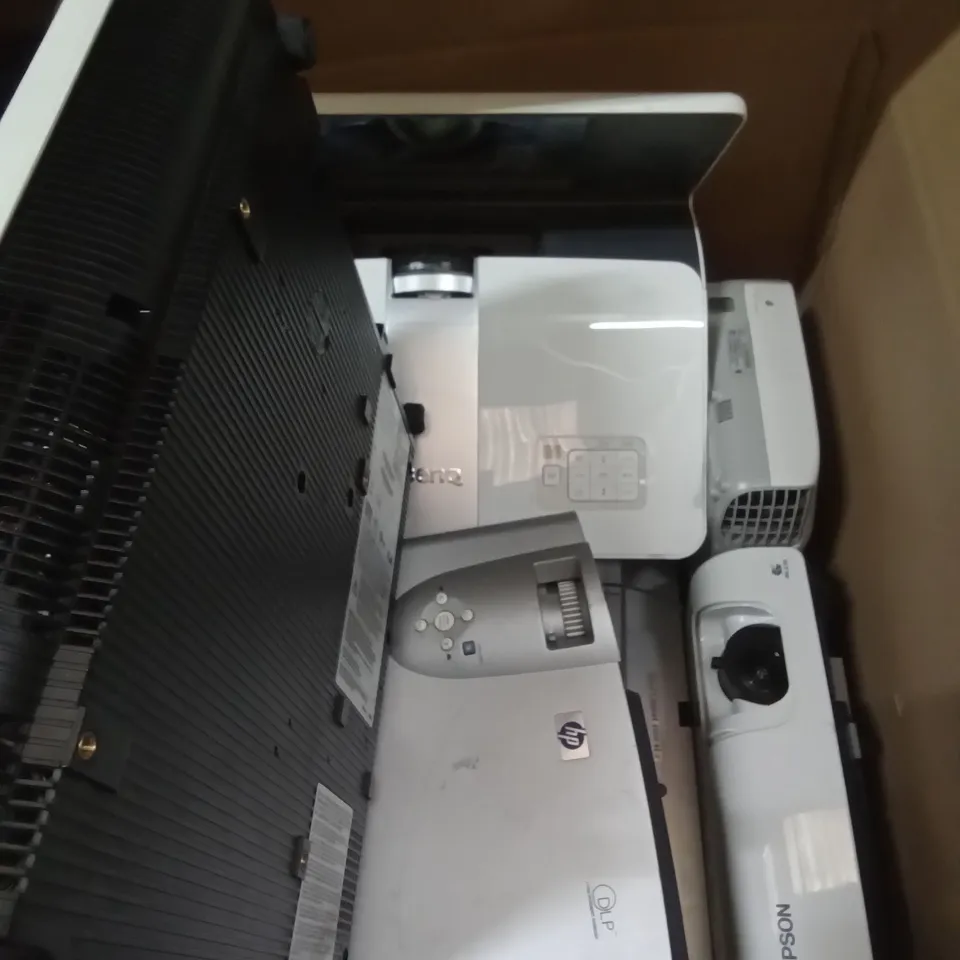BOX OF ASSORTED PROJECTORS 