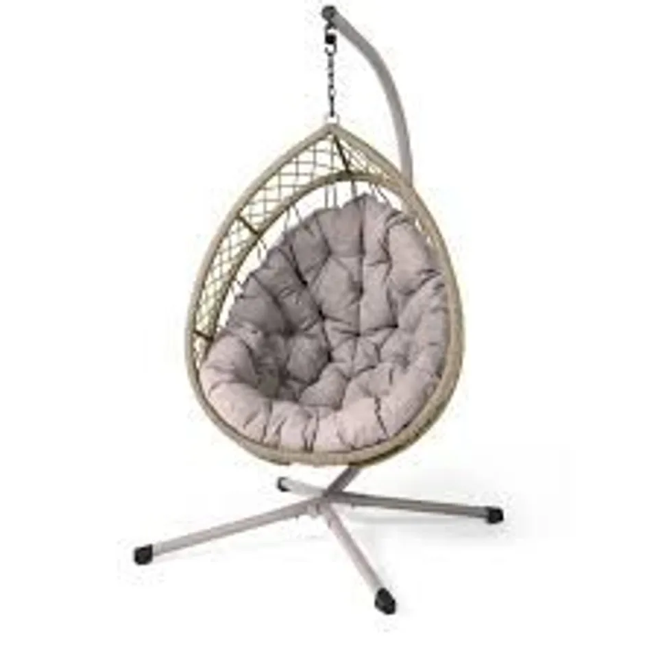 OUTLET GARDEN STORIES OSLO COLLAPSING HANGING EGG CHAIR