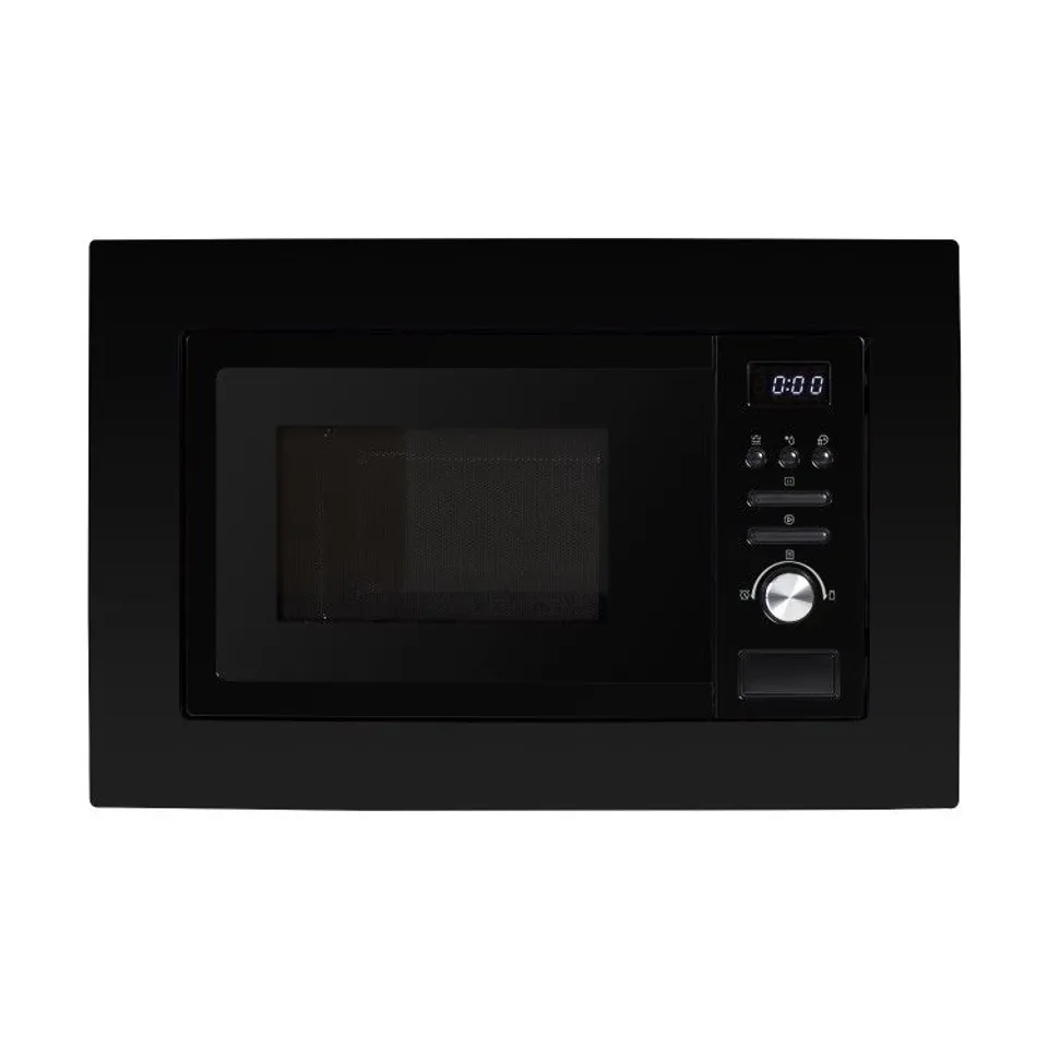 BOXED ELECTRIQ BUILT-IN MICROWAVE WITH GRILL - BLACK