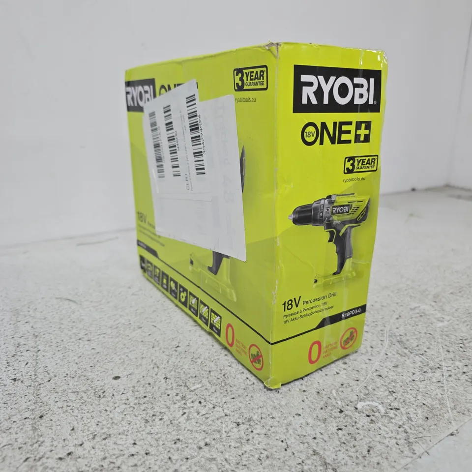 RYOBI ONE 18V PERCUSSION DRILL