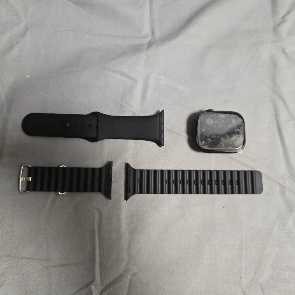 C900 PROMAX SMART WATCH – BOXED WITH TWO SILICONE STRAPS