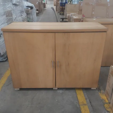 DESIGNER 2 DOOR CUPBOARD IN OAK