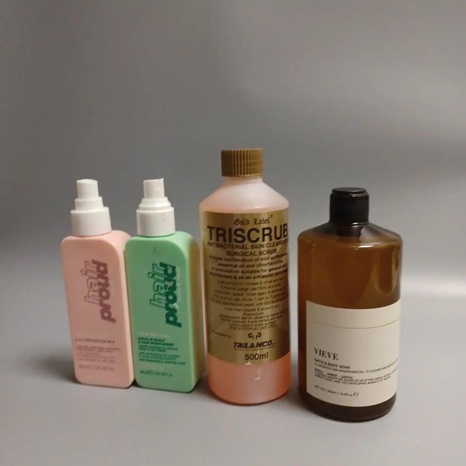 LOT OF APPROXIMATELY 20 COSMETICS ITEMS TO INCLUDE SHAMPOO , NIGHT OIL AND SERUM 