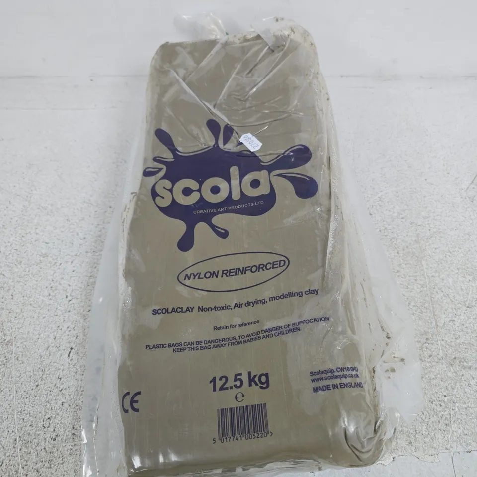 SCOLA NYLON REINFORCED MODELLING CLAY 12.5 KG