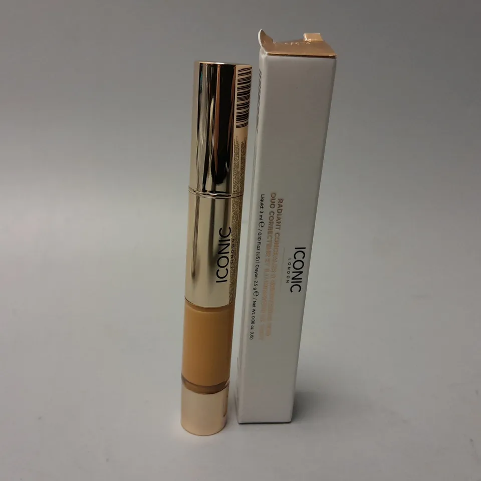 BOXED ICONIC LONDON RADIANT CONCEALER AND BRIGHTENING DUO RRP £24