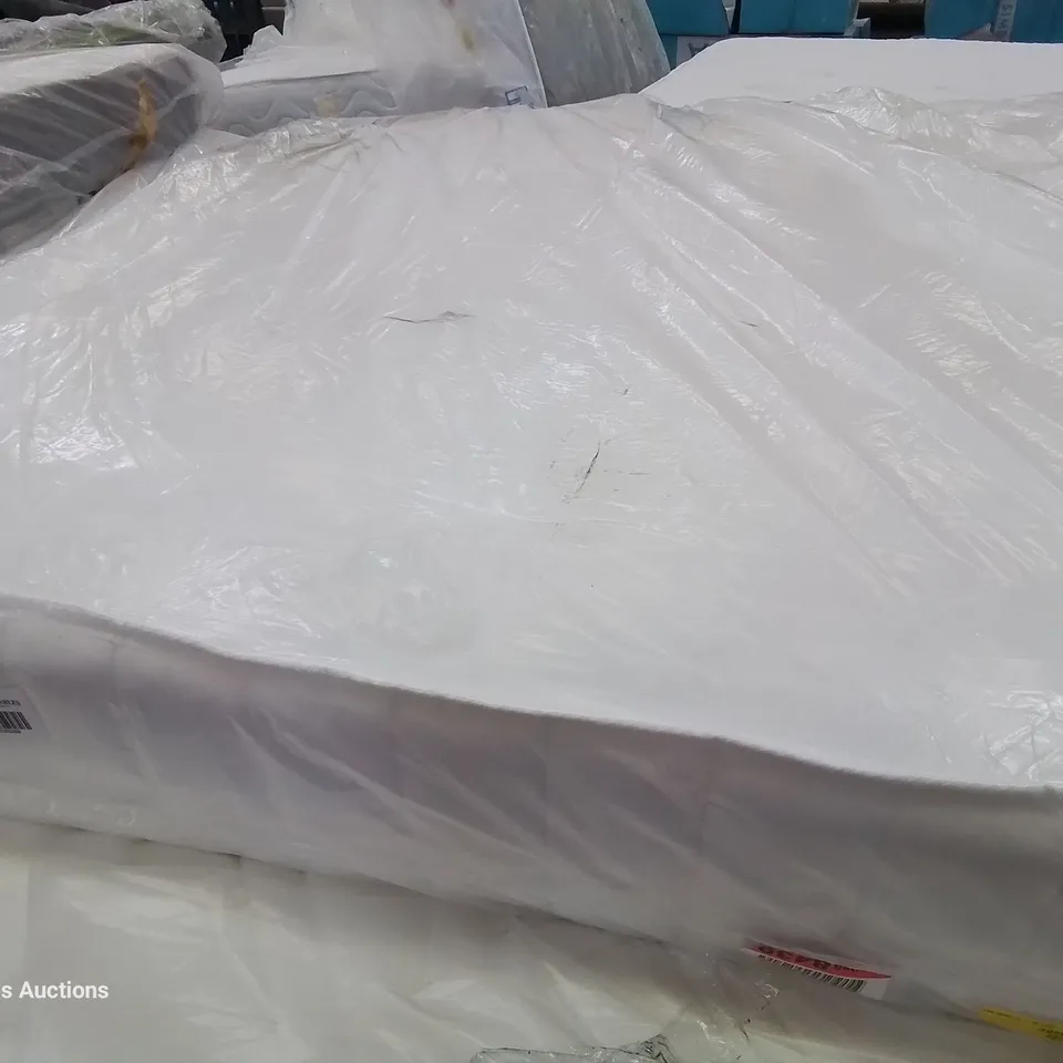 BAGGED 4'6" DOUBLE HADIA LUXURY DEEP FILLED MEMORY FOAM MATTRESS 