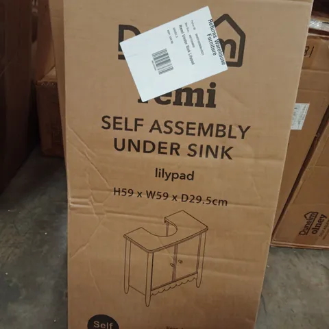 BOXED REMI UNDER SINK UNIT IN LILYPAD (1 BOX)