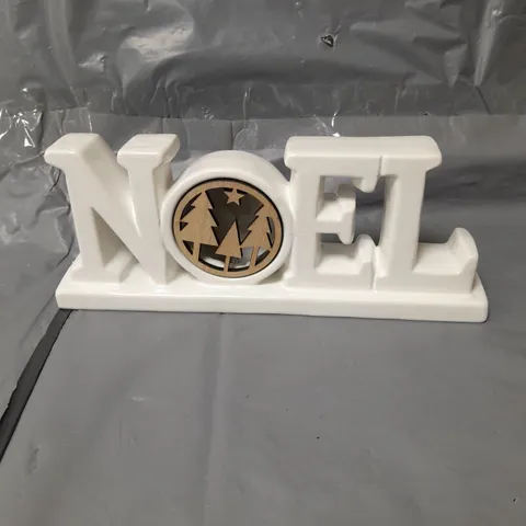 NOEL LIT ROOM SIGN