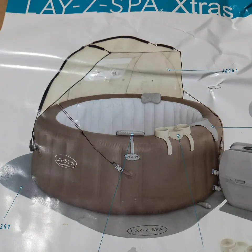 BESTWAY LAY-Z-SPA BAHAMAS PORTABLE INFLATABLE SPA HOT TUB