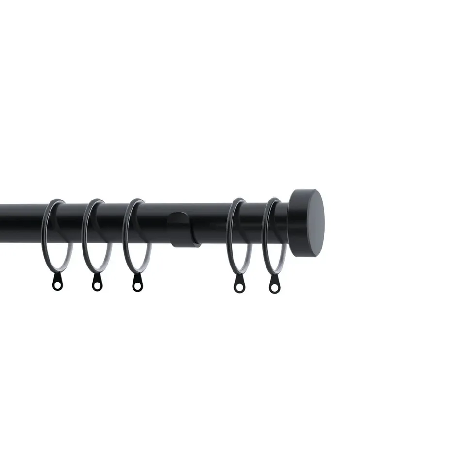 BOXED 2.8CM SINGLE CURTAIN POLE