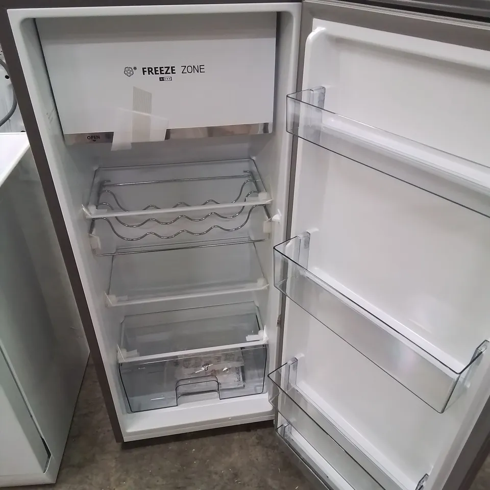 HISENSE 52CM WIDE FREESTANDING FRIDGE IN SILVER -COLLECTION ONLY-