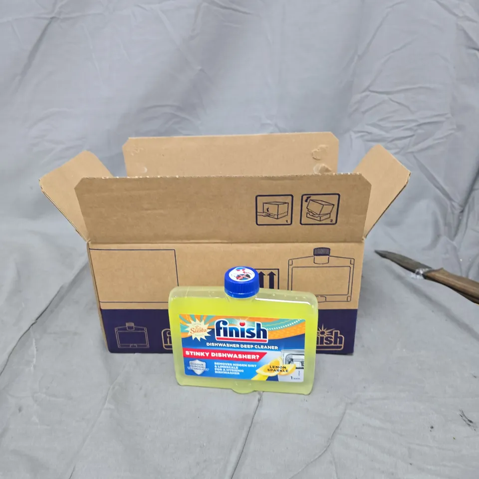 FINISH DISHWASHER DEEP CLEANER – BOXED BULK PACK (10 X BOTTLES)