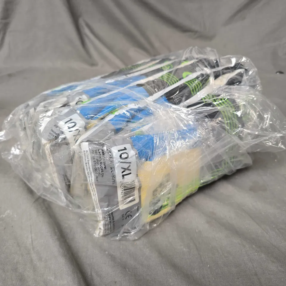 10 X PAIRS OF SHOWA GP-KV1 SAFETY GLOVES - XL