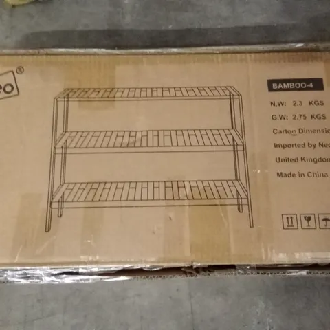 BOXED NEO BAMBOO SHELF