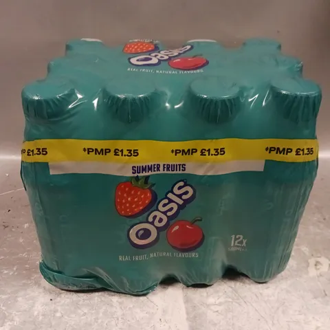 12 OASIS SUMMER FRUITS (12x500ml) - COLLECTION ONLY