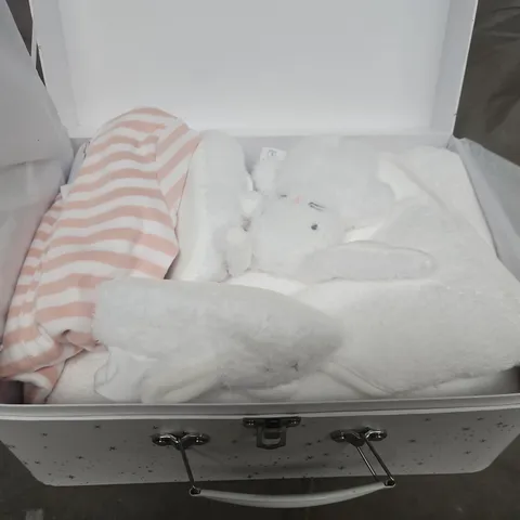 THE WHITE COMPANY BEDTIME BUNNY GIFT SET - 3/6 MONTHS