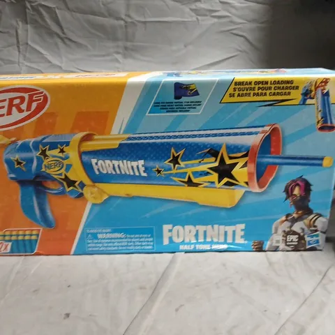 BOXED NERF FORTNITE HALF TONE HERO BLASTER