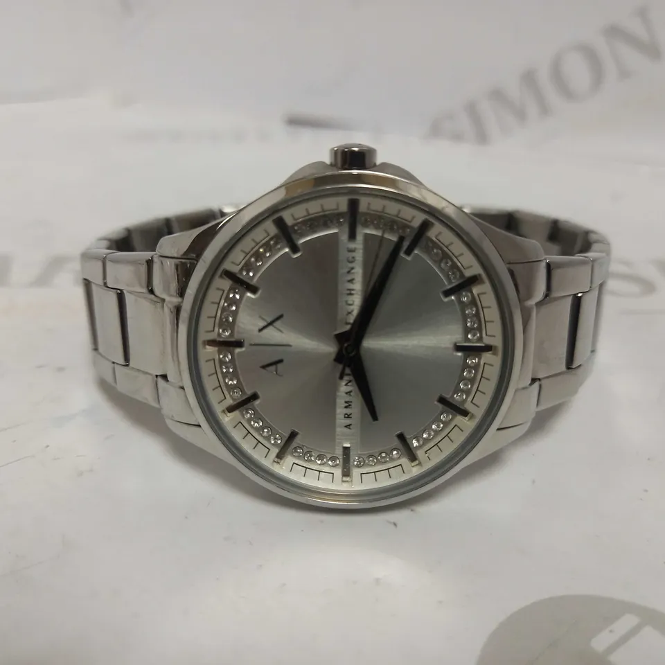 ARMANI EXCHANGE STAINLESS STEEL WATCH - UNBOXED RRP £149