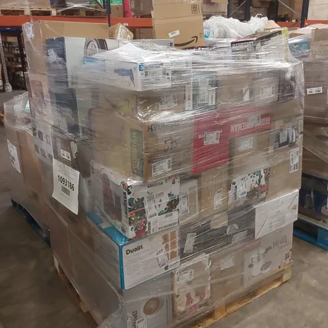 PALLET OF APPROXIMATELY 79 UNPROCESSED RAW RETURN HOUSEHOLD AND ELECTRICAL GOODS TO INCLUDE;