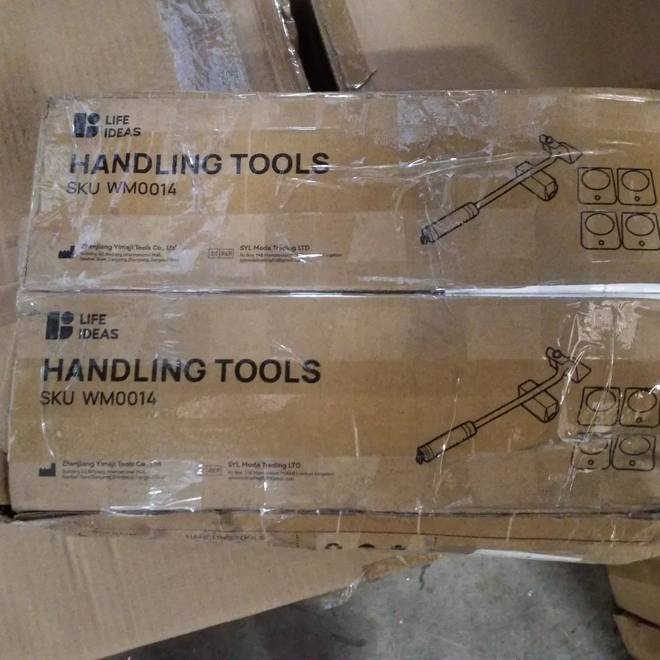 2 BOXED LIFE IDEAS HANDLING TOOLS - RED 