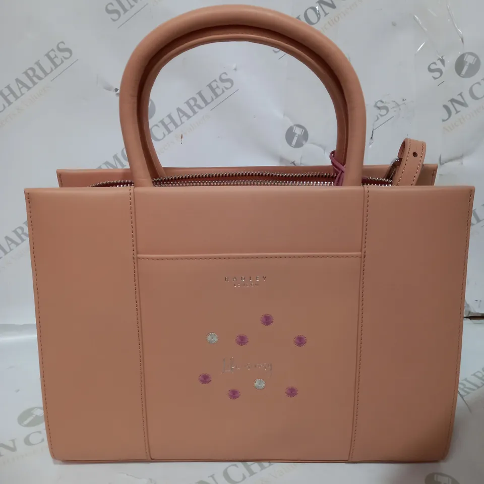 BOX OF 2 RADLEY LONDON HAND BAGS IN PINK 