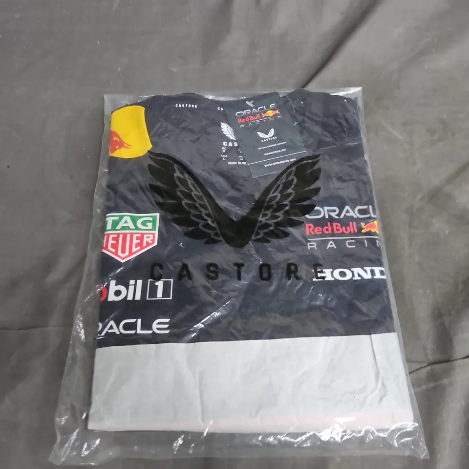 CASTORE ORACLE RED BULL RACING POLO SHIRT – SIZE M