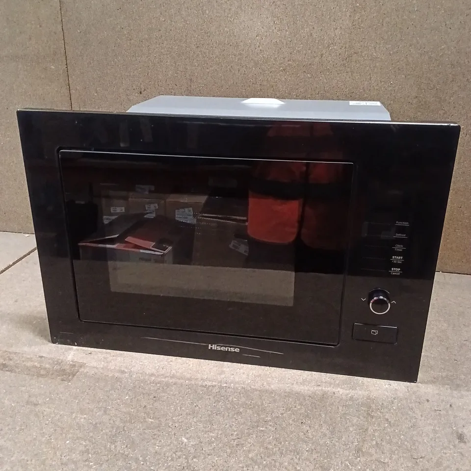 HISENSE BUILT IN MICROWAVE, HB25MOBX7GUK - BLACK