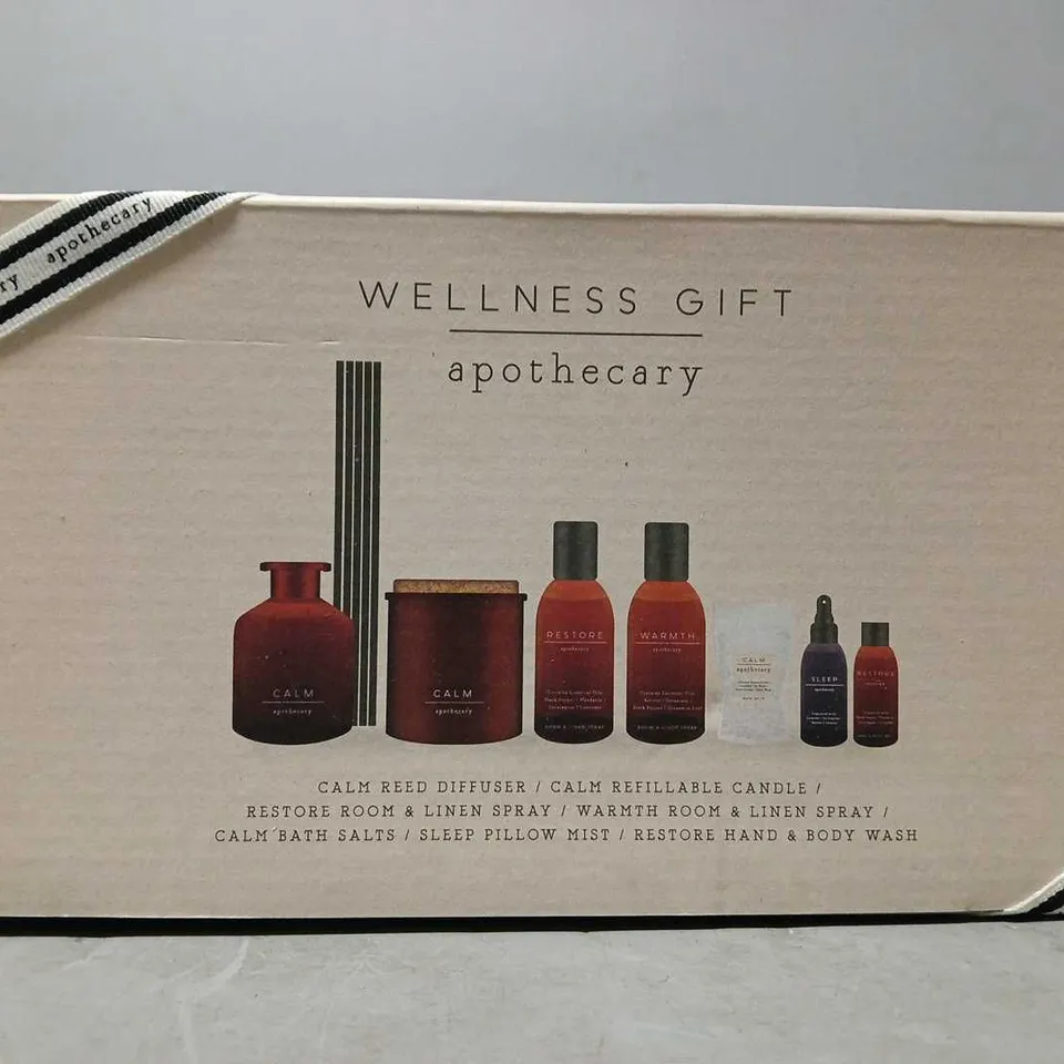 BOXED APOTHECARY WELLNESS GIFT 