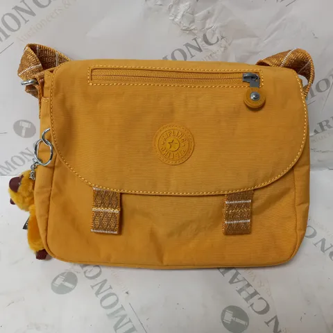 KIPLING ZANA MEDIUM SATCHEL BAG SOFT OCHRE