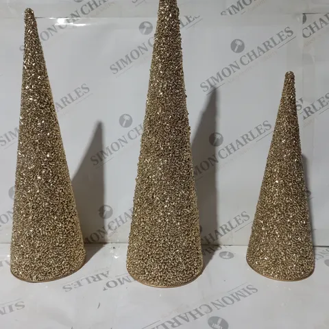 JM BY JULIEN MACDONALD SET OF 3 BEADED TREES