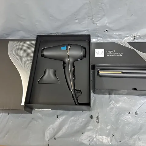 GHD ORIGINAL DUO ATYLER AND HAIR DRYER