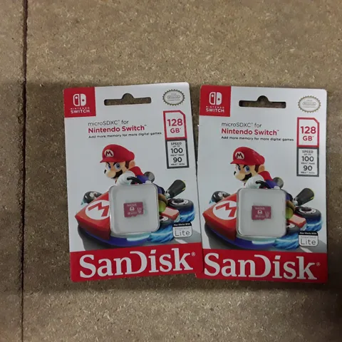 SANDISK MICRO SDXC FO NINTENDO SWITCH X2  