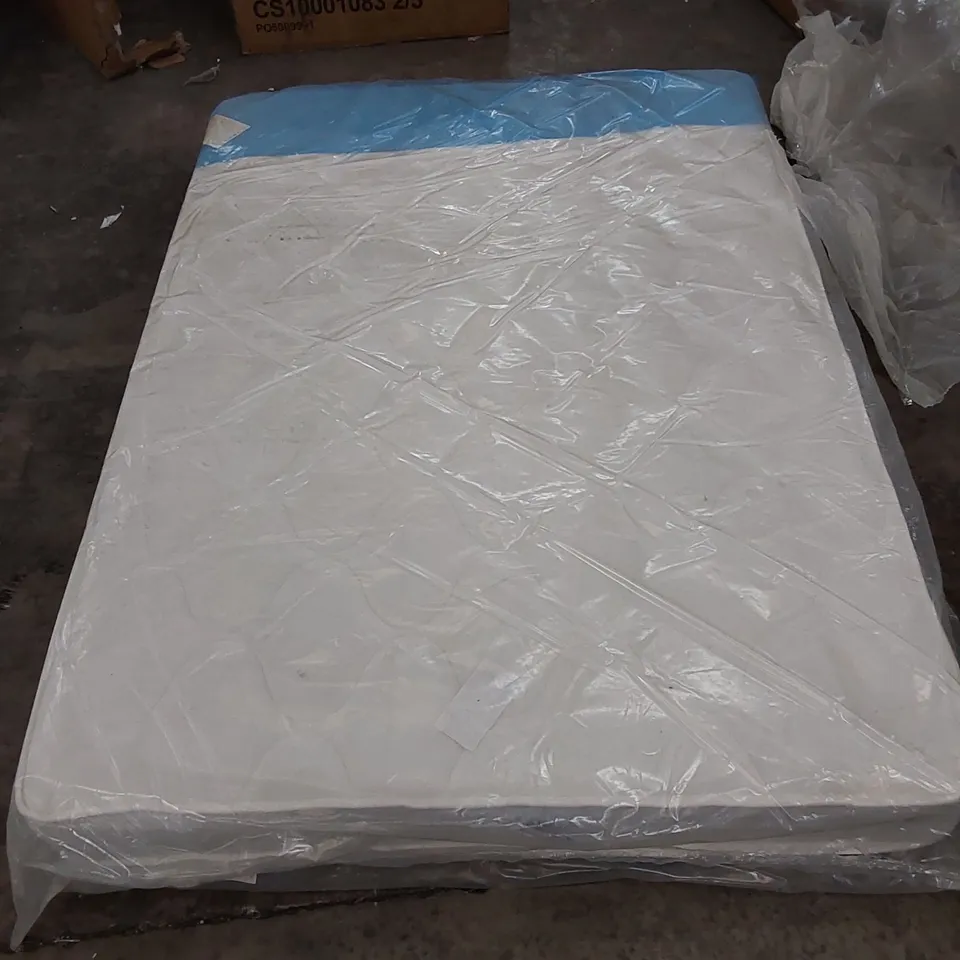 BAGGED 4FT6 DOUBLE SIZED MEMORY FOAM MATTRESS 