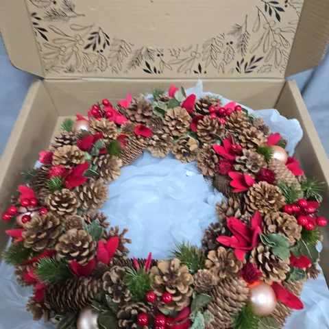 HANDMADE CHRISTMAS WREATH