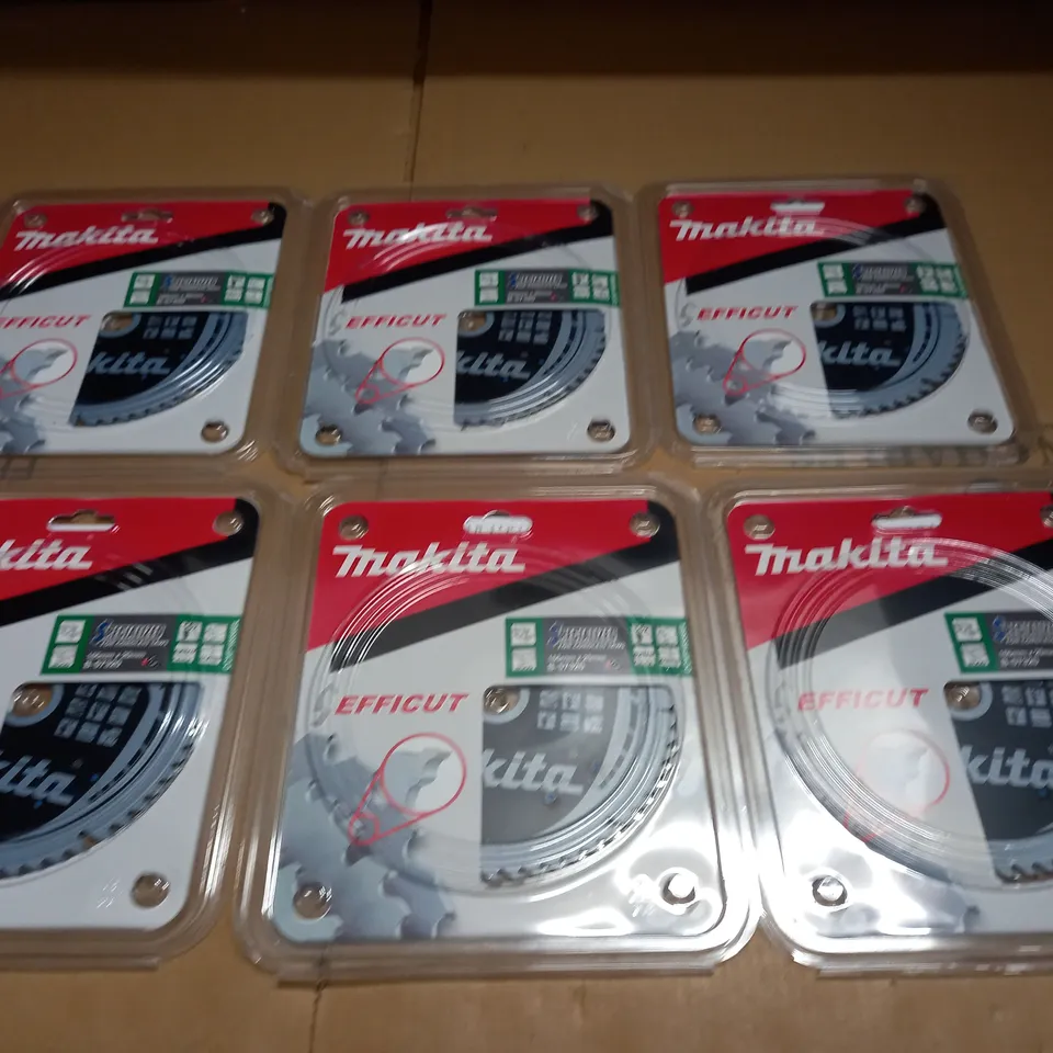LOT OF 6 MAKITA B-57320 CORDLESS SAW BLADES