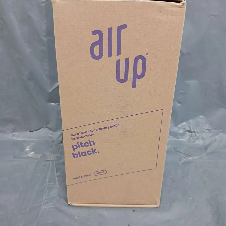 SEALED AIR UP PITCH BLACK STEEL EDITION BOTTLE 480ML