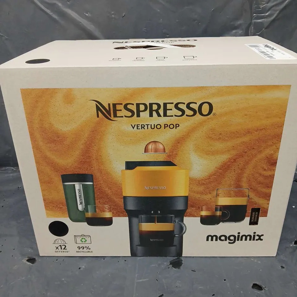 BOXED NESPRESSO VERTUO POP COFFEE MACHINE 