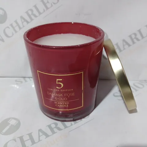 T.TIMELESS DAMSK ROSE & OUD SCENTED CANDLE