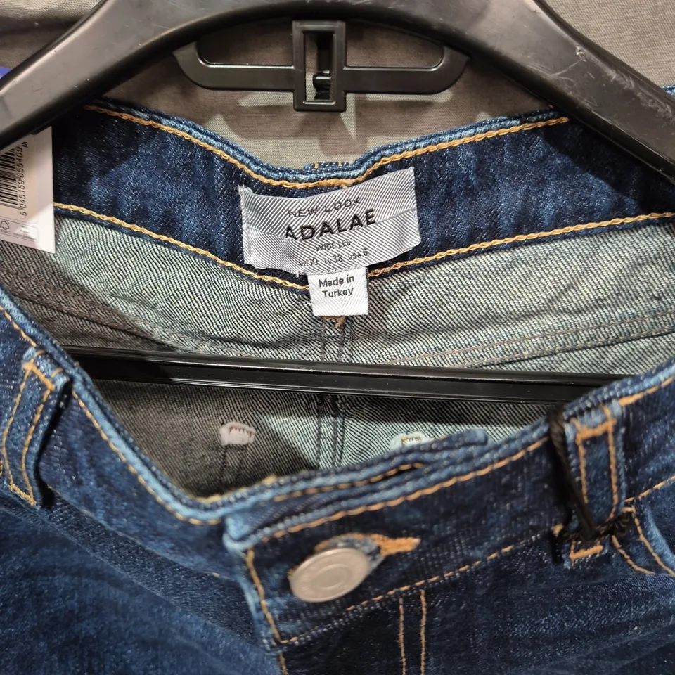 ADALAE DENIM JEANS – WOMEN'S BLUE, MADE IN TURKEY SIZE 10 UK