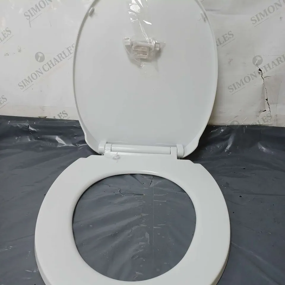 REPLACEMENT TOILET SEAT IN WHITE