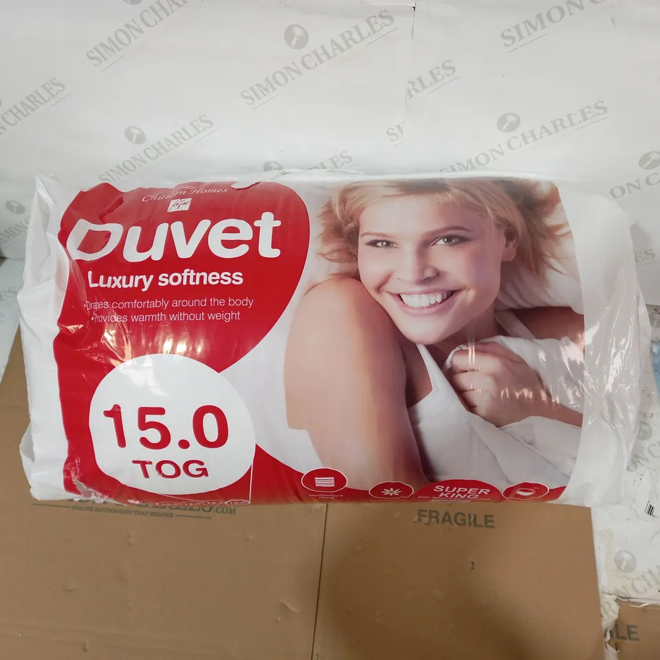 CHILTERN HOMES SUPERKING 15TOG LUXURY DUVET