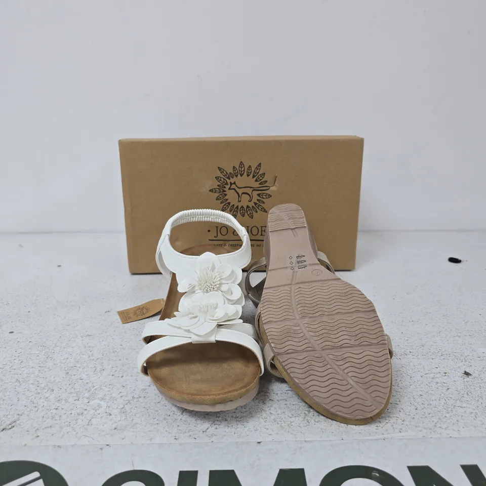 JO & JOE BLOOMSBURY BEIGE WOMEN'S SANDALS – UK 7