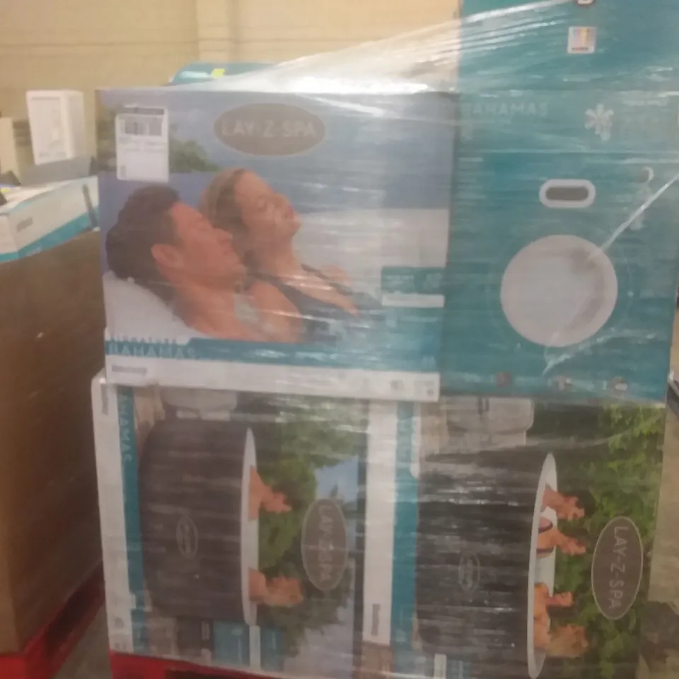 PALLET OF APPROXIMATELY 6 BESTWAYS LAY-Z-SPA AIRJET SYSTEM 