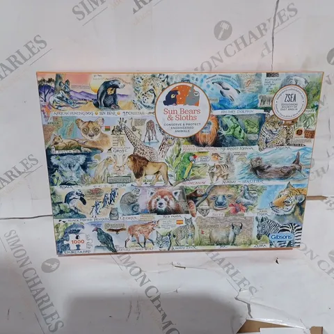 GIBSONS ANIMAL KINGDOM JIGSAW PUZZLE 1000 PIECES