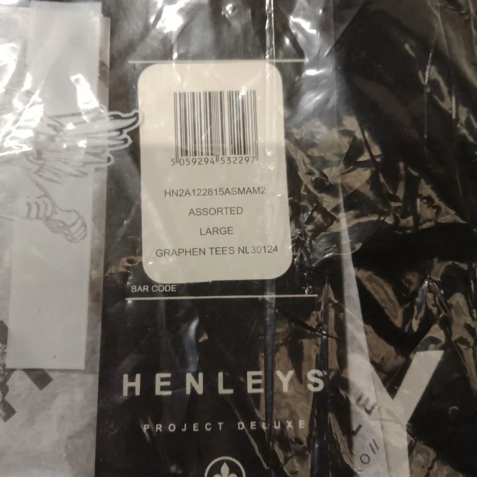 HENLEYS PROJECT DELUXE TOP – BLACK, LARGE