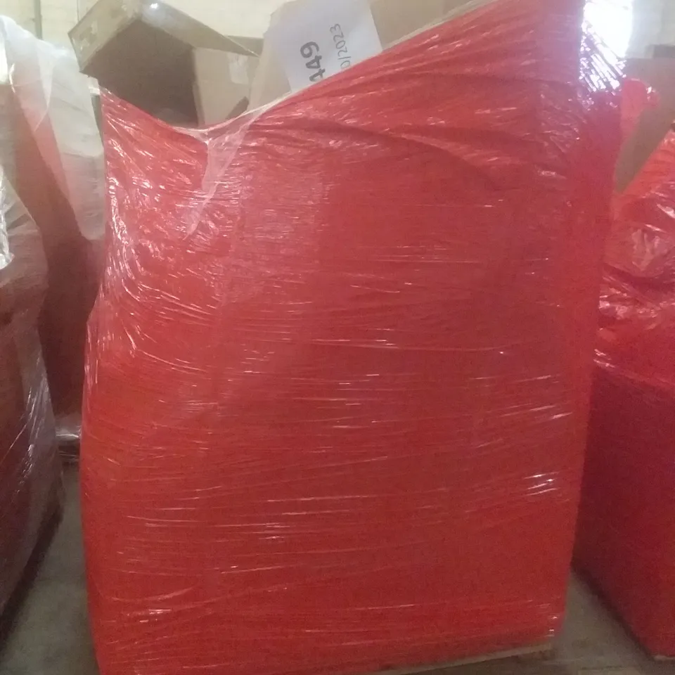 PALLET OF ASSORTED ITEMS INCLUDING LAPTOP BED TRAY TABLE, DOUBLE AIR MATTRESS, 3 TIER STORAGE CART, HAND JUICE EXTRACTOR