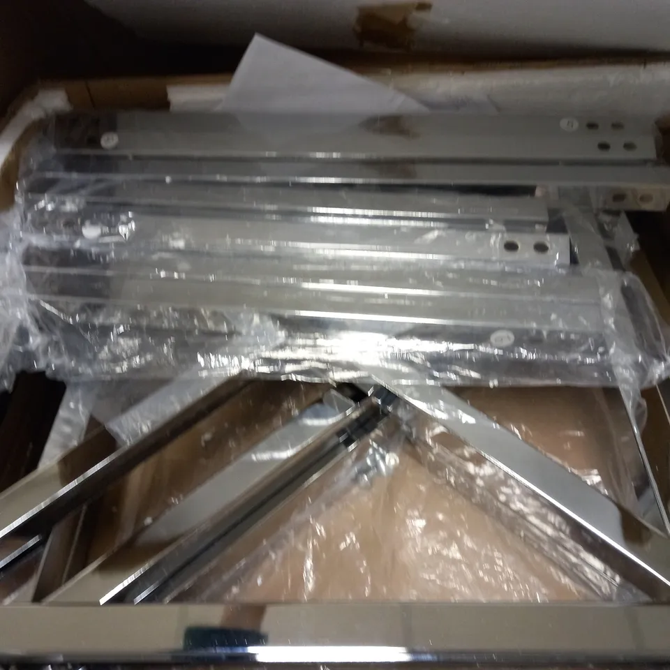 BOXED CHRISTIE NEST OF TABLES - CHROME  RRP £199.99