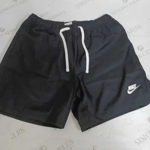 NIKE SWIMMING SHORTS IN BLACK - SMALL
