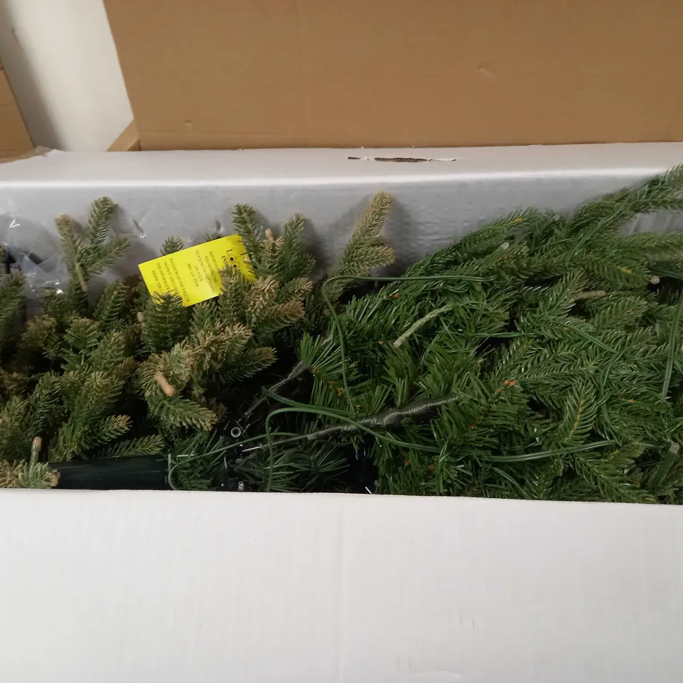 SANTA'S BEST PRE-LIT SNOW KISSED AUBURN CHRISTMAS TREE 4FT - COLLECTION ONLY